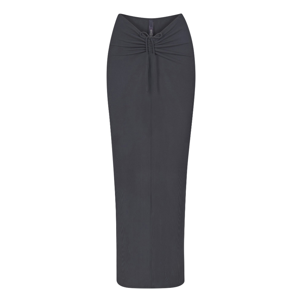 NWT SKIMS LONG SKIRT | GRAPHITE